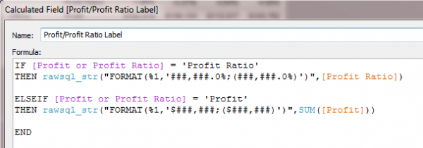 Calculated Field Label Formatting