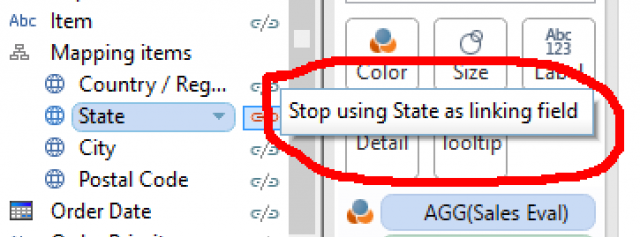 Stop using state as linking field
