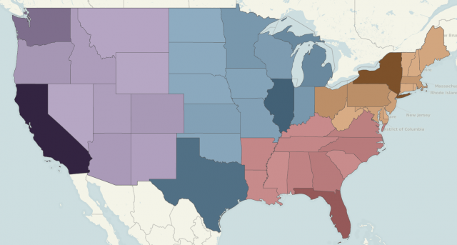 Dual Color Axis Map