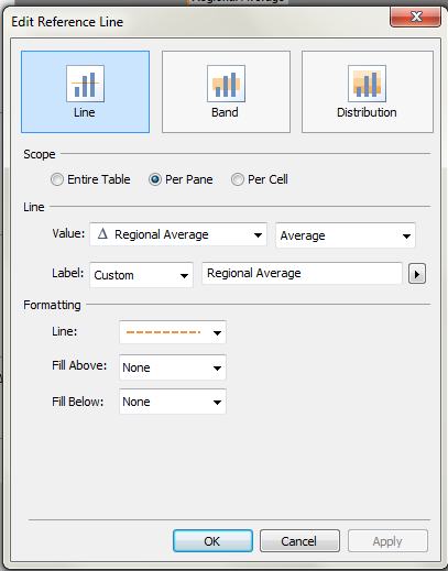 Edit Reference Line