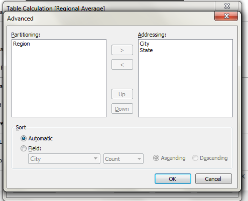 Edit Table Calculation - Advanced functionality part 3