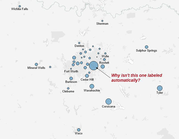 Map Label Problem