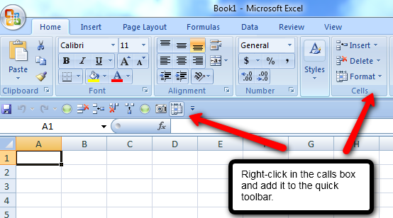 Excel Tip How To Setup A Quick Access Toolbar Interworks