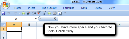 excel 2016 quick access toolbar close command