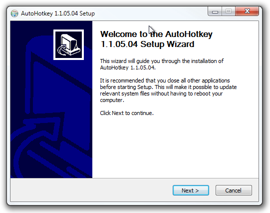 AutoHotkey Installer