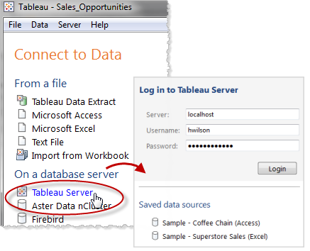 Tableau Data Server
