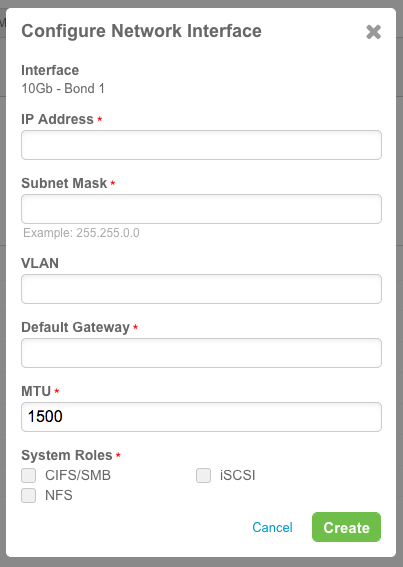 Setup add interface